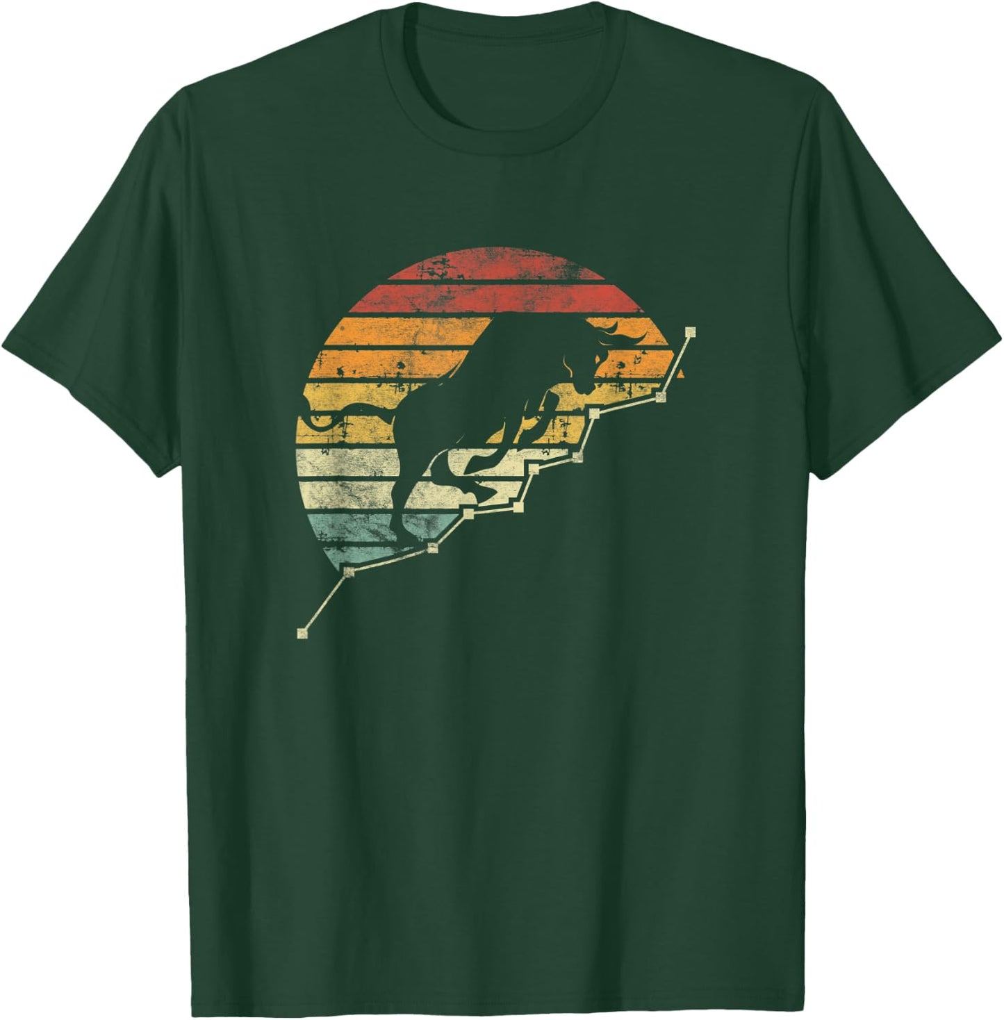 Bull Market Strategy Stock Exchange Investment Trading Gift T-Shirt - T-Shirt | Forest