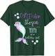 Titi 1st Birthday Mermaid Oneder The Sea Family Matching T-Shirt - T-Shirt | Forest