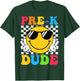 Groovy Pre-K Dude First Day of Preschool Back to School T-Shirt - T-Shirt | Forest