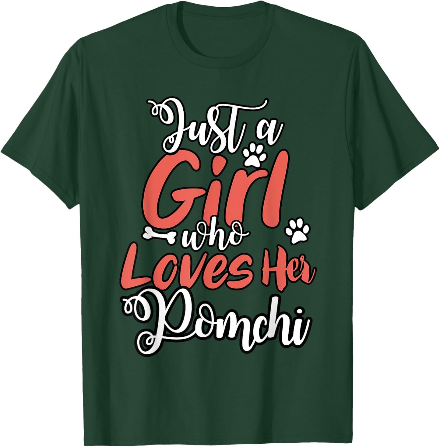 Pomchi Shirt Men Women Dog Mom Dog Lover T-Shirt - T-Shirt | Forest