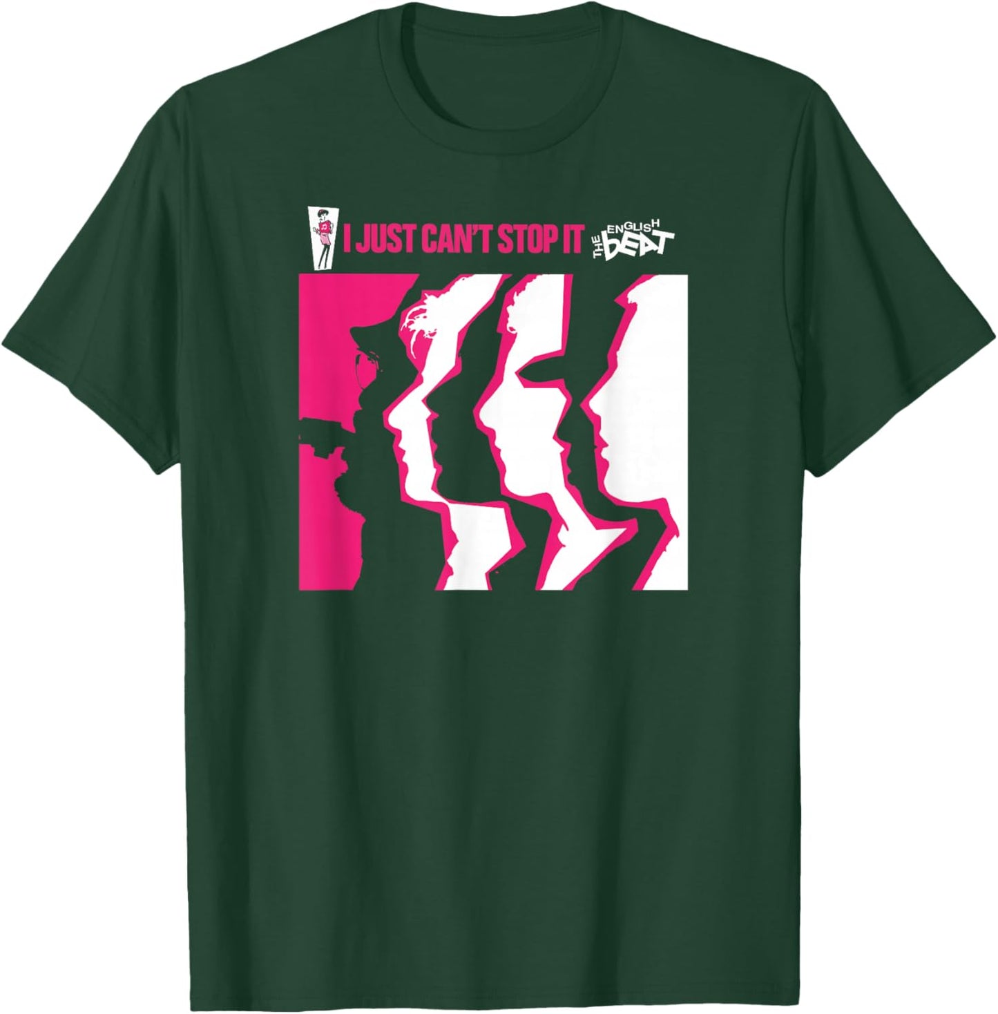The English Beat I Just Cant Stop It Faces T-Shirt - T-Shirt | Forest