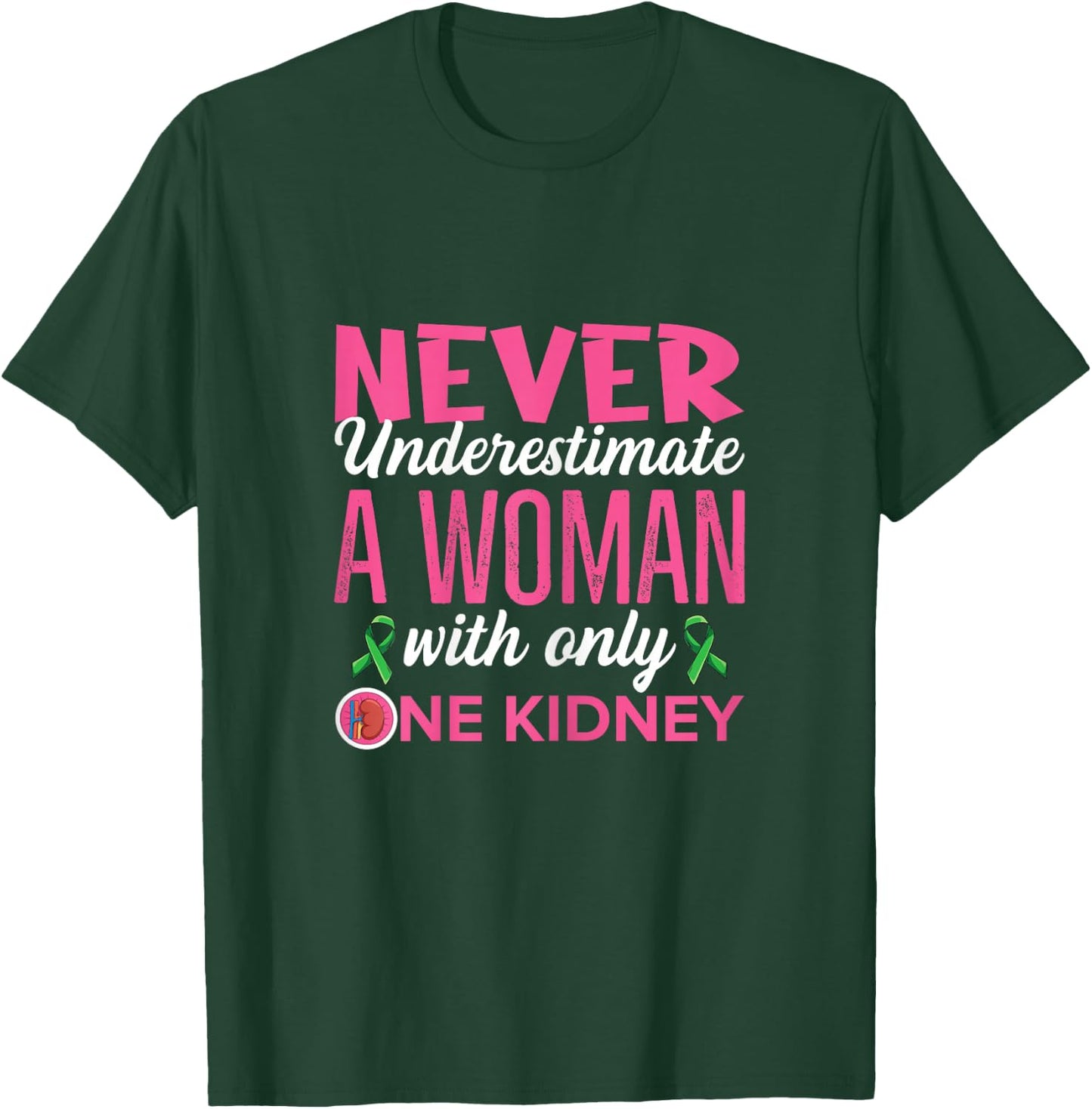 Organ Donation Quote for Your Kidney Donor Wife T-Shirt - T-Shirt | Forest
