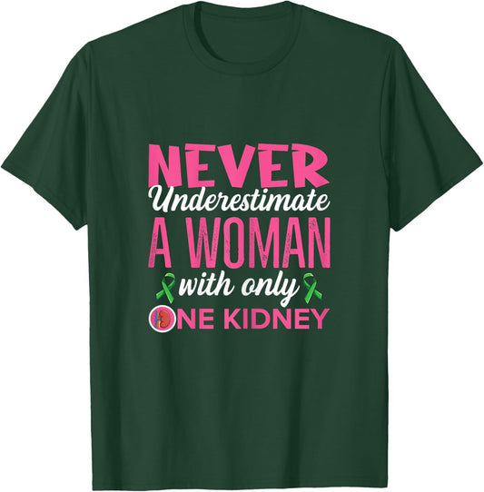 Organ Donation Quote for Your Kidney Donor Wife T-Shirt - T-Shirt | Forest