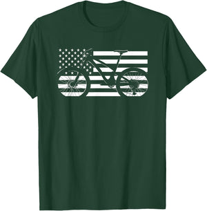 American MTB Mountain Bike T-Shirt - T-Shirt | Forest
