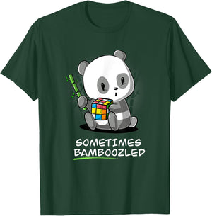 Bamboozled Speed Cuber T-Shirt - T-Shirt | Forest