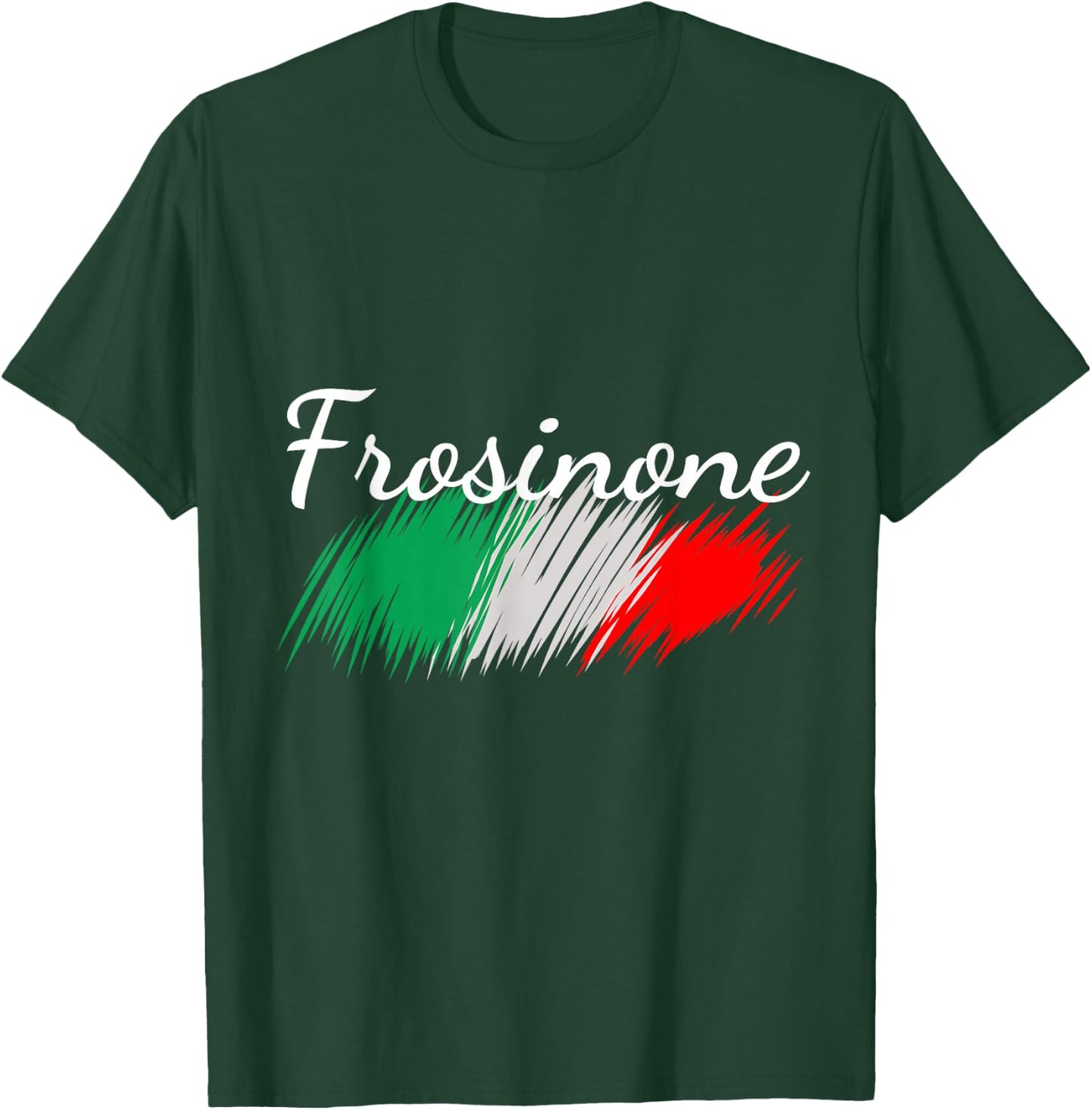 Frosinone Italy Flag Italia Souvenir Gift Matching Italian T-Shirt - T-Shirt | Forest