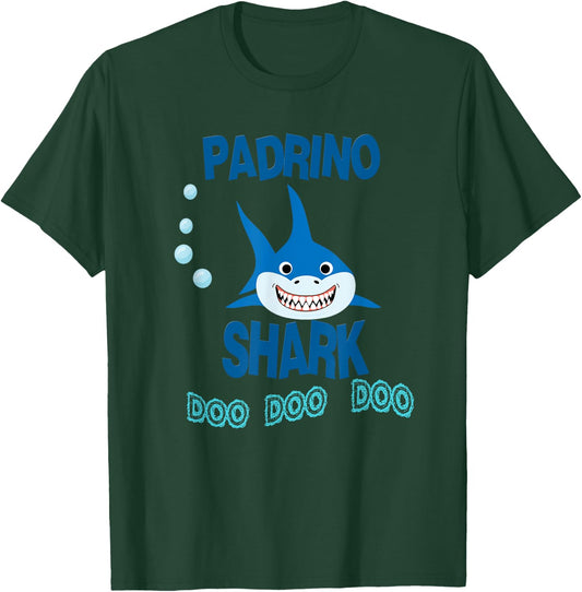 Padrino Shark Gift Grandpa - Camisa de Regalo Padrino T-Shirt - T-Shirt | Forest