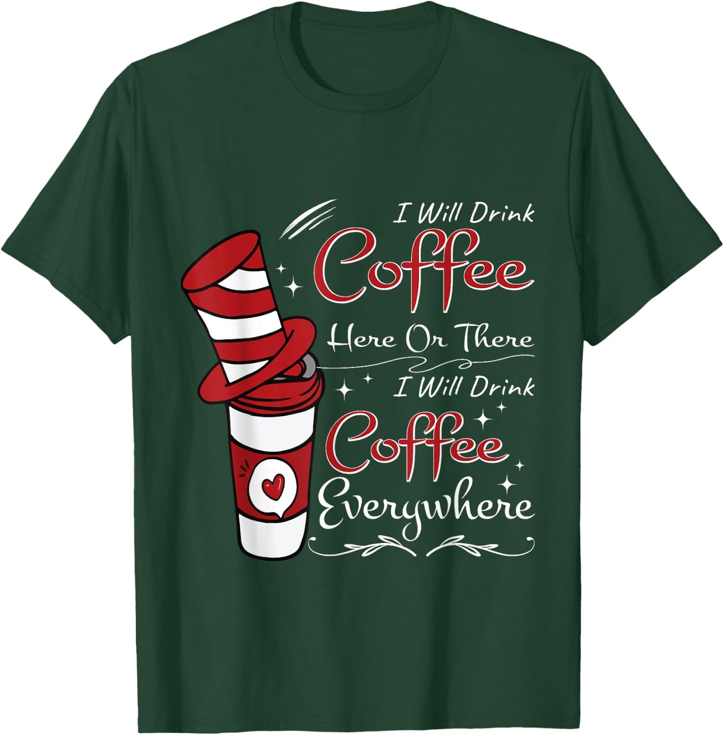 Coffee Lover Educator - Humor & funny teacher teaching Men Women Kids T-Shirt - T-Shirt | Forest