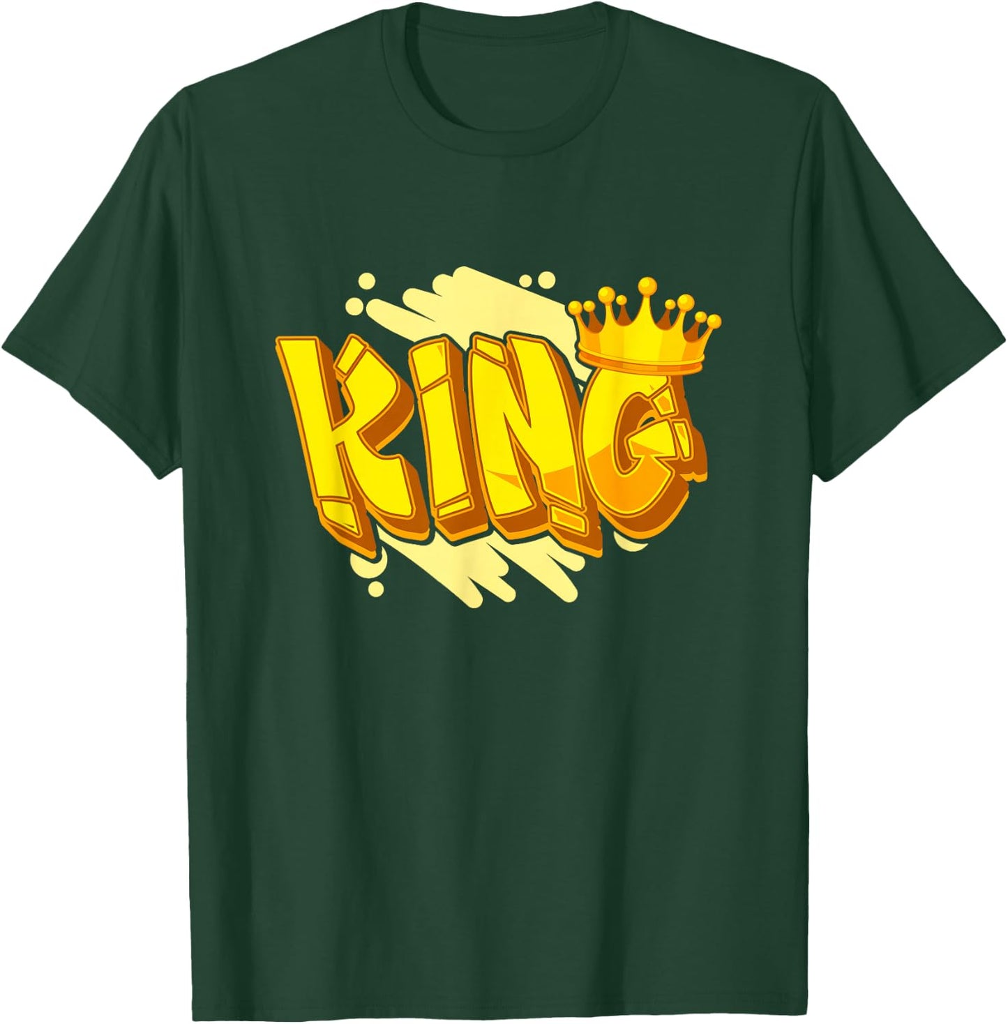 King | Graffiti Street Art | Graffiti Artist T-Shirt - T-Shirt | Forest