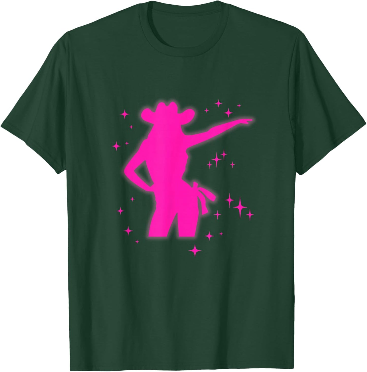 Pony and Heels Lover Pink Girls Clubs Disco Birthday Cowgirl T-Shirt - T-Shirt | Forest