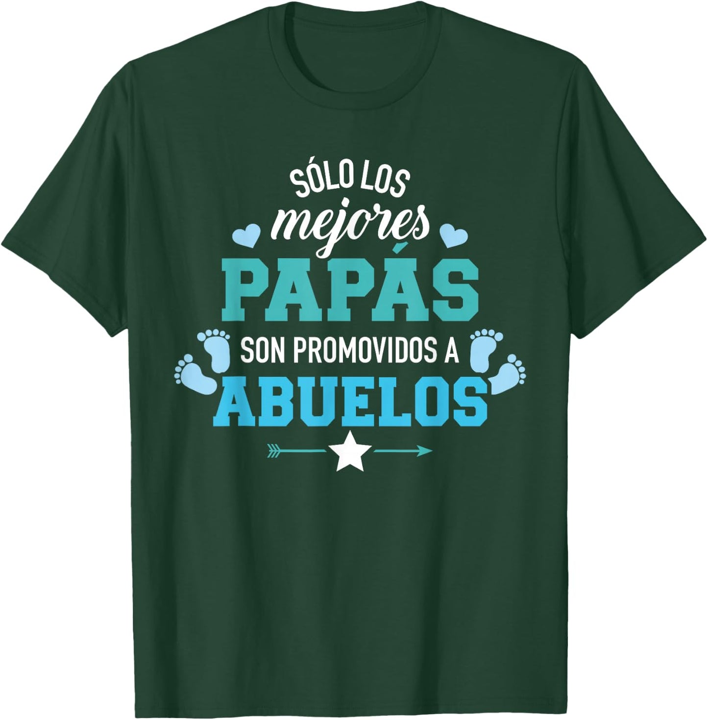 Sólo los mejores papás son promovidos a abuelos T-Shirt - T-Shirt | Forest