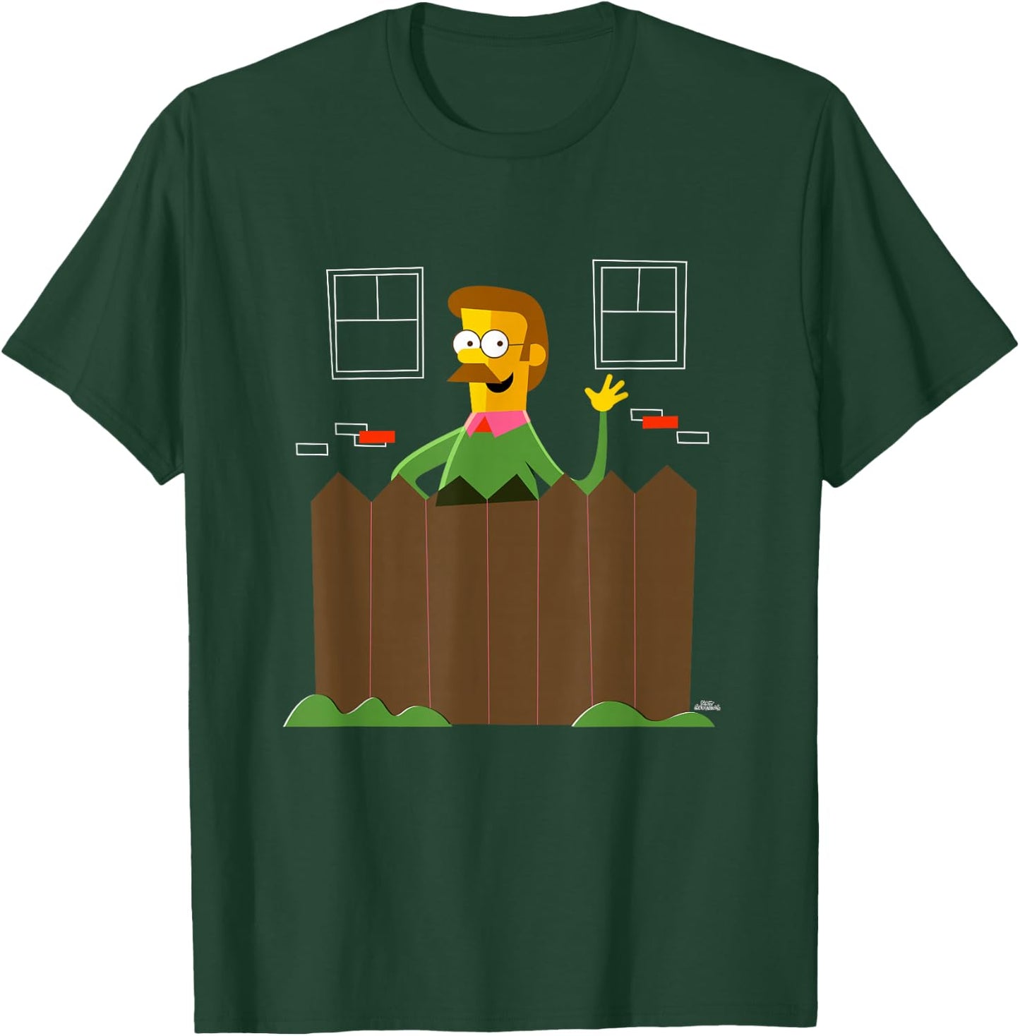 The Simpsons Ned Flanders T-Shirt - T-Shirt | Forest