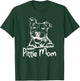 Pittie Mom Pitbull Dog Owner Mother Pitbull Lover Women T-Shirt - T-Shirt | Forest