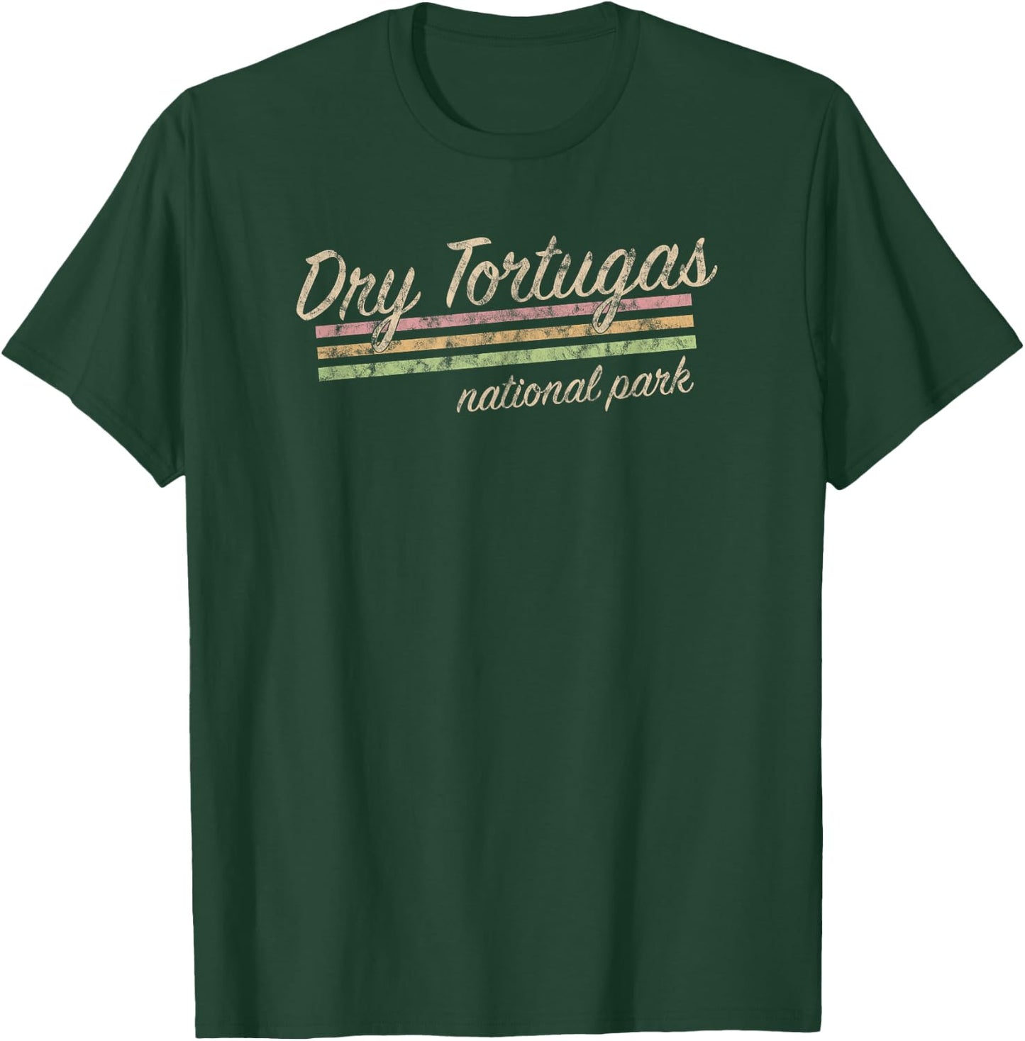 Dry Tortugas National Park Retro Vintage T-Shirt - T-Shirt | Forest