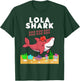 Promoted to Lola Shark Cute Grandmother Gift Filipino T-Shirt - T-Shirt | Forest