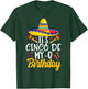 It's Cinco De My-O Birthday Cinco De Mayo Fiesta Party T-Shirt - T-Shirt | Forest
