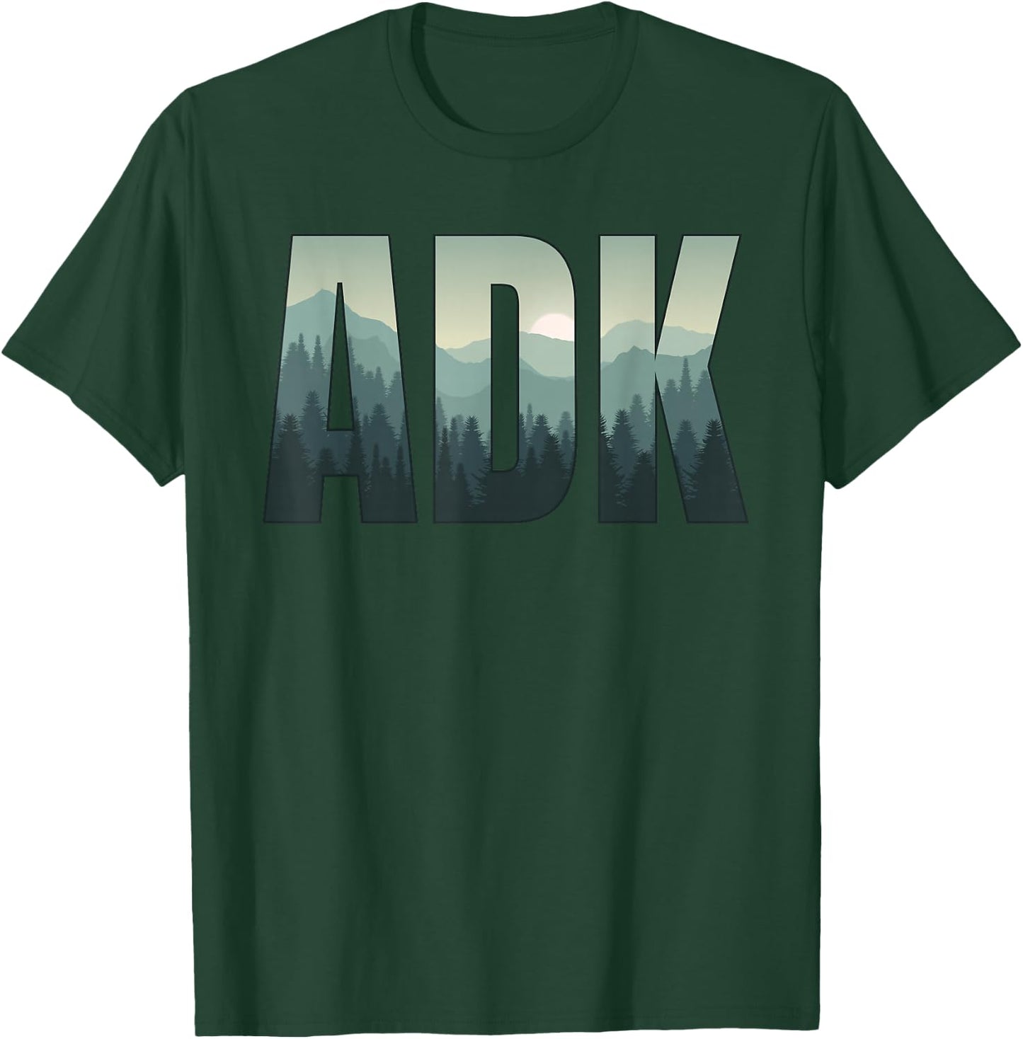 Cool Adirondack Mountains Adirondacks ADK Gift T-Shirt - T-Shirt | Forest