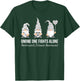 Gnome One Fights Alone T Shirt Parkinsons Awareness Ribbon T-Shirt - T-Shirt | Forest