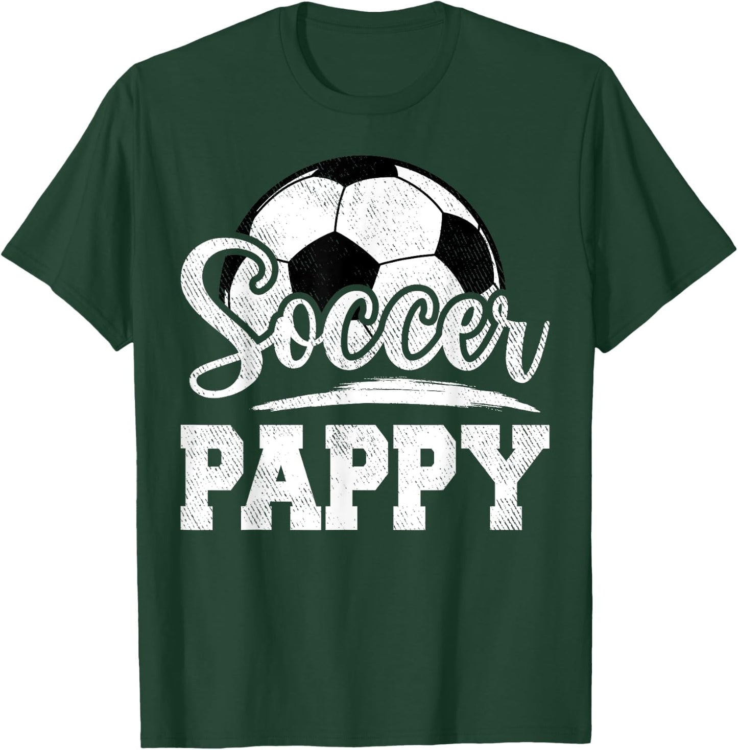 Soccer Pappy Soccer Player Game Day Father's Day T-Shirt - T-Shirt | Forest