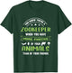Zoo Keeper Zookeeper Photos Animals Friends Animal Keeper T-Shirt - T-Shirt | Forest