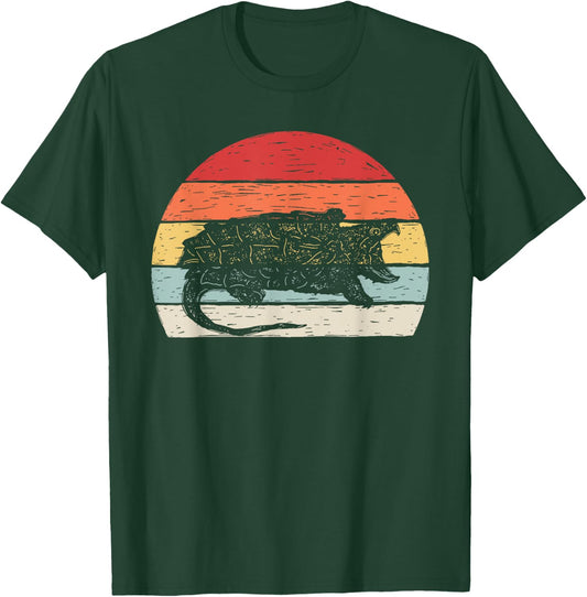 Catch Some Rays Vintage Retro Snapping Turtle T-Shirt - T-Shirt | Forest