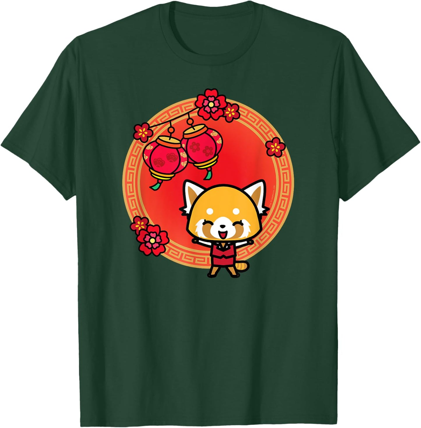 Aggretsuko Lunar New Year T-Shirt - T-Shirt | Forest