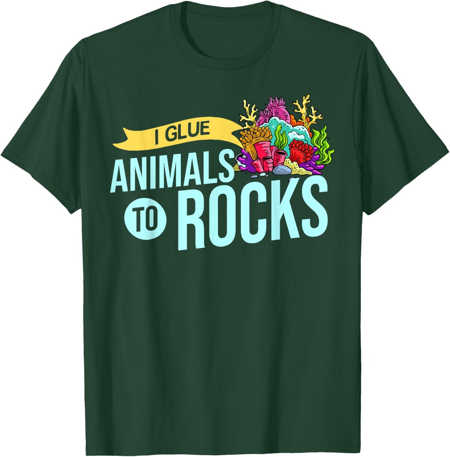 Coral Frag Gift Reef Aquarium Fish Tank Aquarist T-Shirt - T-Shirt | Forest