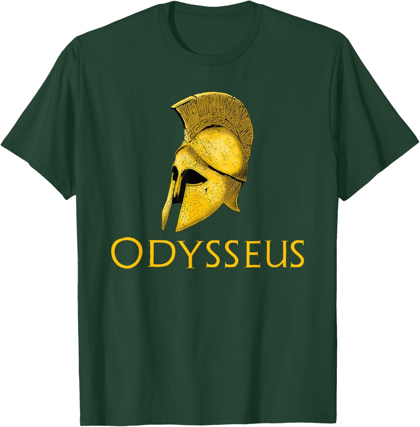 Ancient Greek Epic Myth - Odysseus - Trojan War The Iliad T-Shirt - T-Shirt | Forest