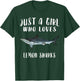 Im Just A Girl Who Loves Lemon Shark Lover Gift T-Shirt - T-Shirt | Forest