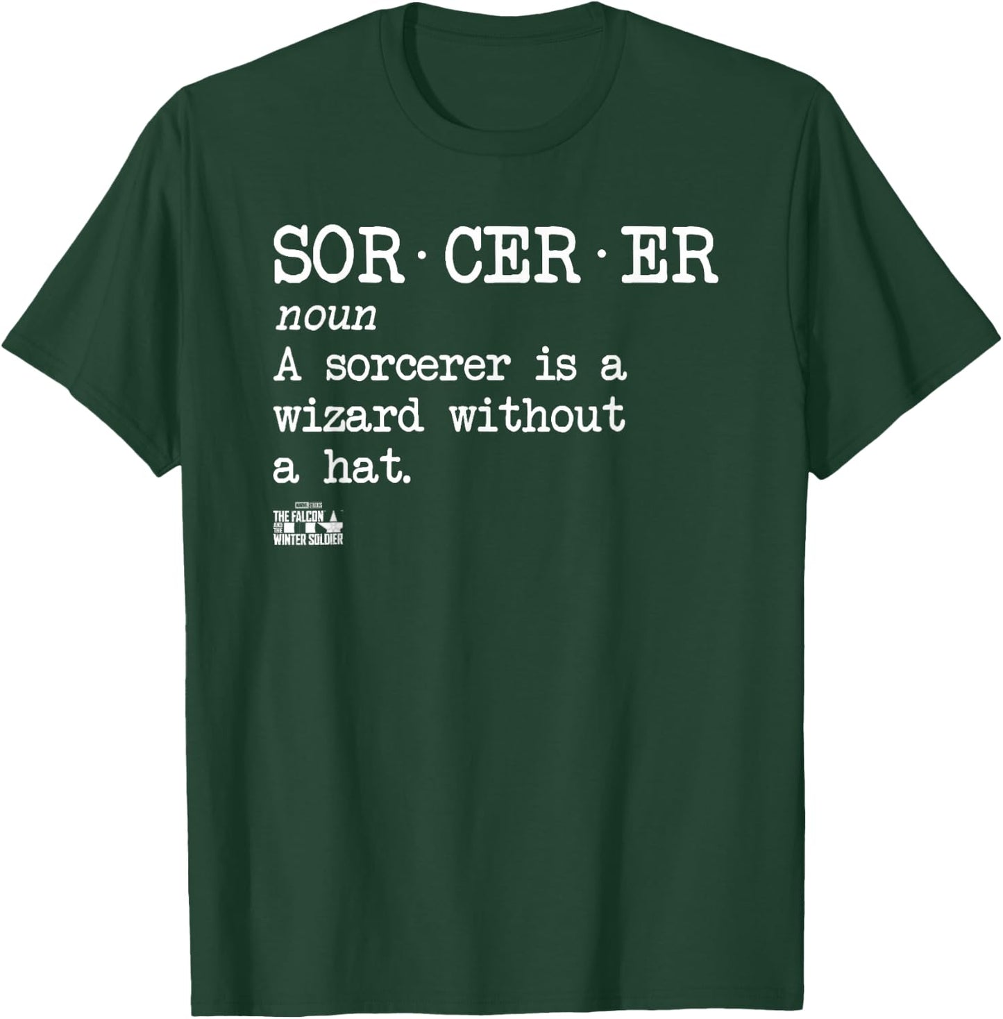 Marvel Falcon Winter Soldier Sorcerer Definition T-Shirt - T-Shirt | Forest