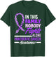 In This Family Nobody Fights Alone Support Pancreatic Cancer T-Shirt - T-Shirt | Forest