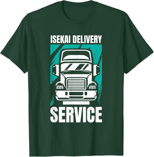 Isekai Anime Japanese Kawaii - Otaku Japan Manga Truckkun T-Shirt - T-Shirt | Forest