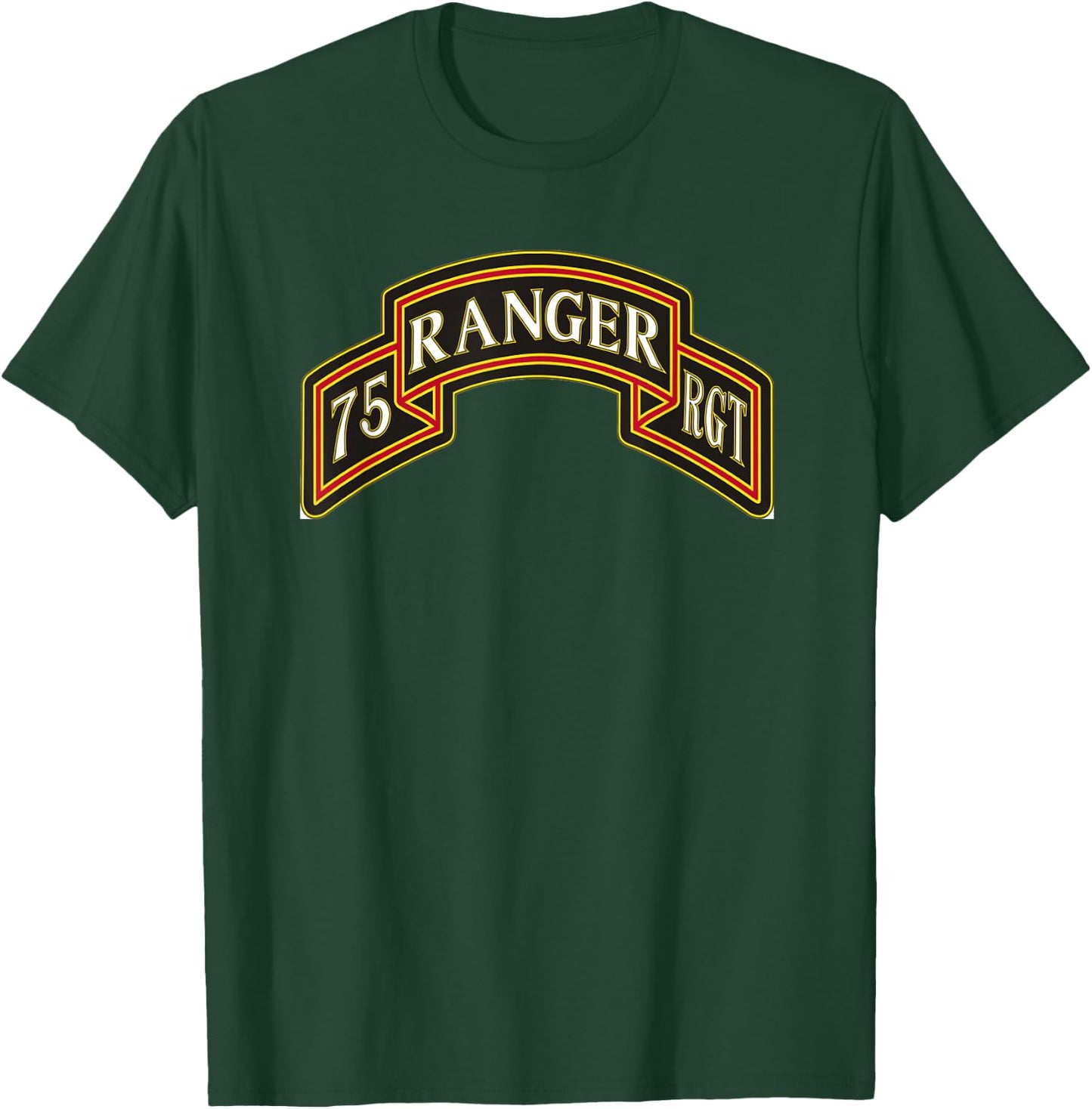 US Army Ranger 75th Regiment T-Shirt - T-Shirt | Forest