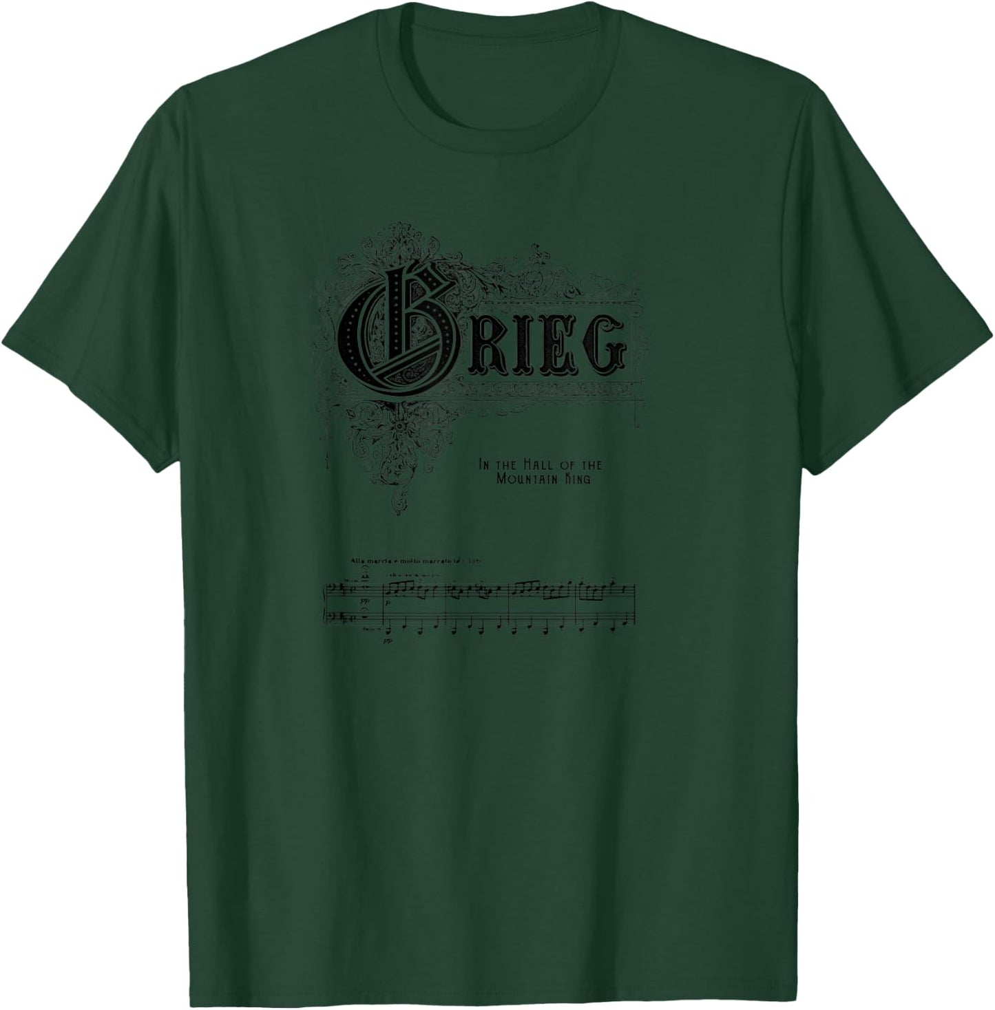 In the Hall of the Mountain King - Edvard Grieg T-Shirt - T-Shirt | Forest