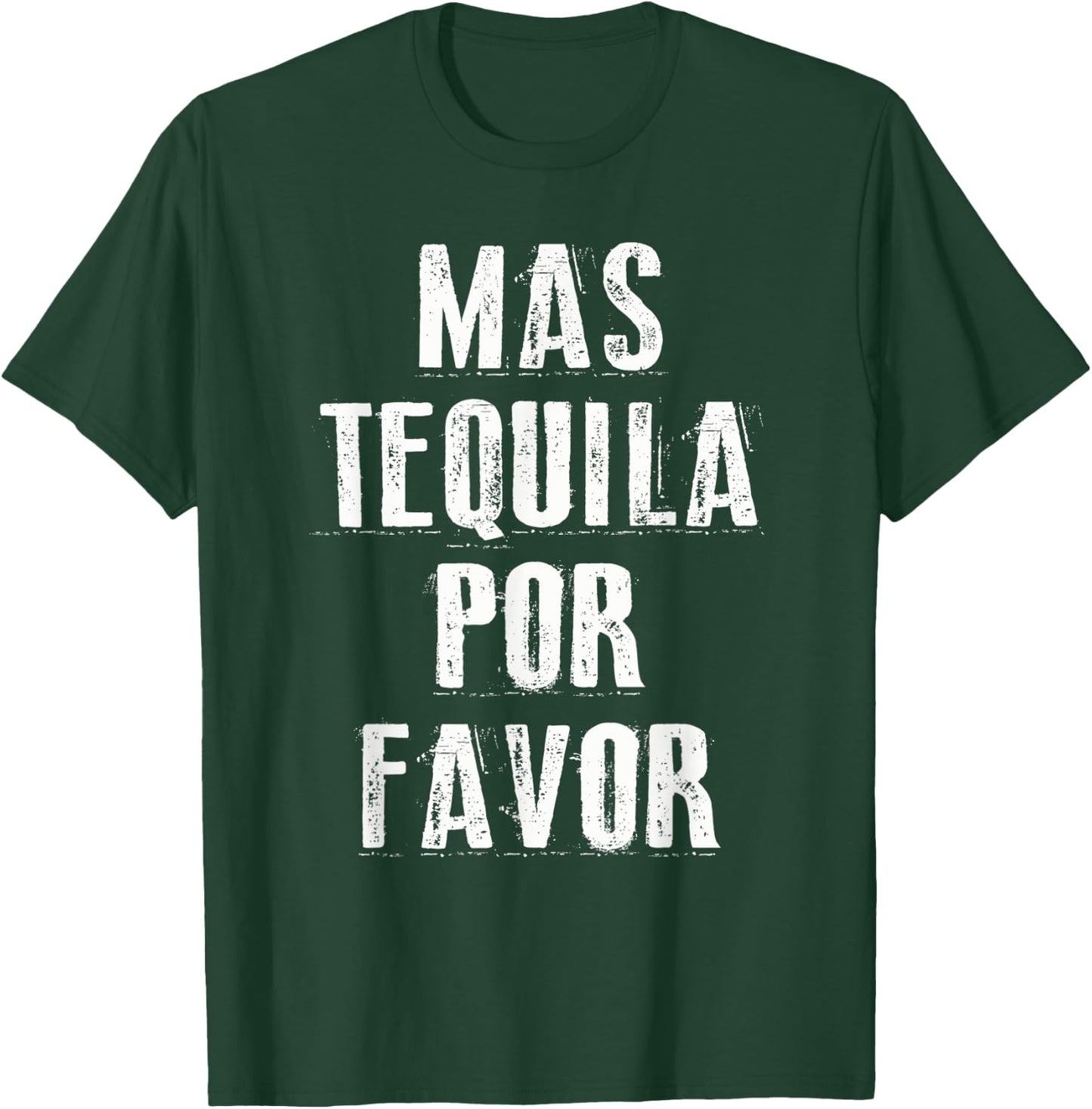 Mas Tequila Por Favor Shirt Cinco De Mayo Mexican Party T-Shirt - T-Shirt | Forest