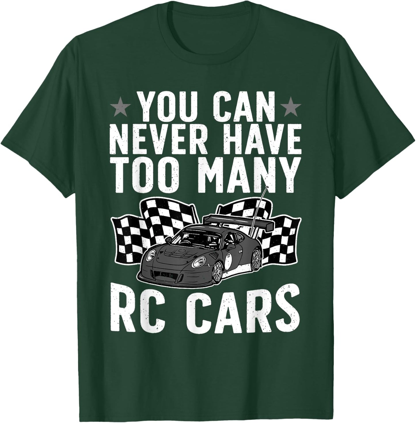 Cool RC Car Art Women Boys Girls RC Racing Lover T-Shirt - T-Shirt | Forest