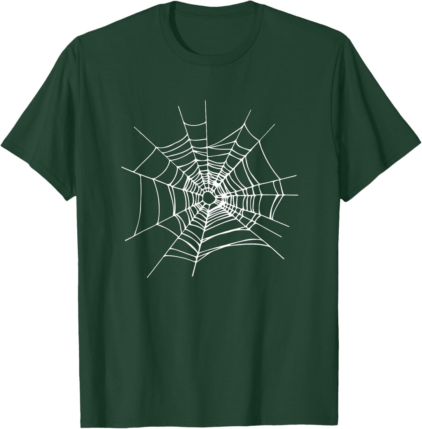 Halloween Spider Web Cobweb Halloween Spiders T-Shirt - T-Shirt | Forest
