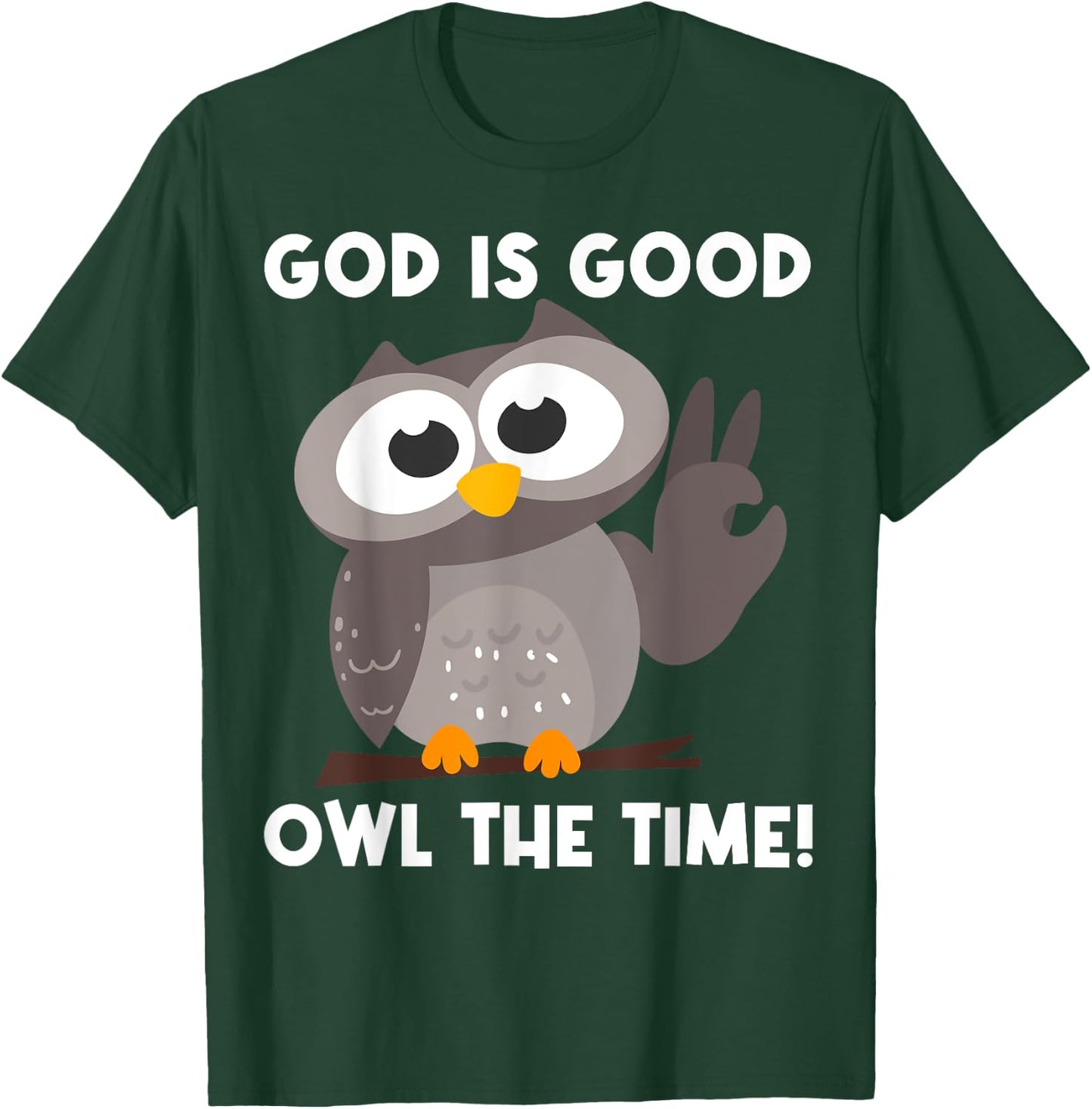 Owl Gift Women Boys Girls Nocturnal Bird Owl Lovers T-Shirt - T-Shirt | Forest