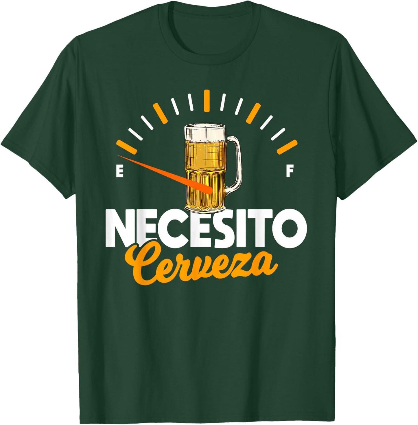Mexican beer necesito cerveza cool & funny sayings T-Shirt - T-Shirt | Forest
