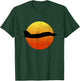 F-14 Tomcat Silhouette Retro Sunset Military Jet Flying F14 T-Shirt - T-Shirt | Forest