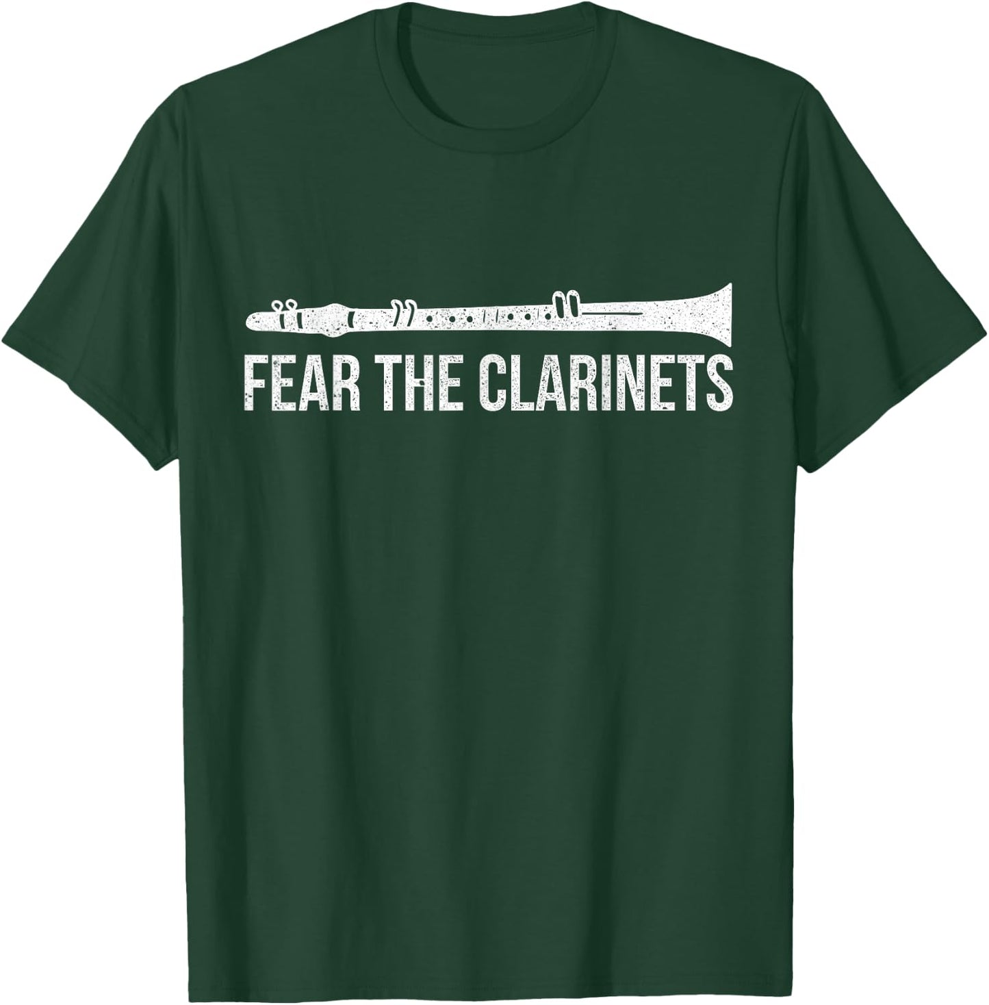 Clarinetists Music Gift Funny Clarinet T-Shirt - T-Shirt | Forest