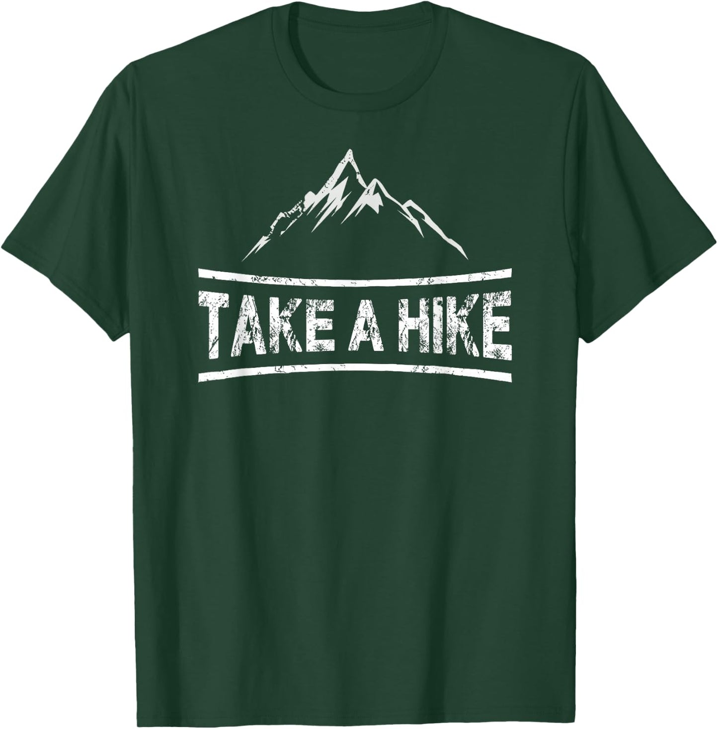 Take A Hike - Hiking Quote Hiker T-Shirt - T-Shirt | Forest