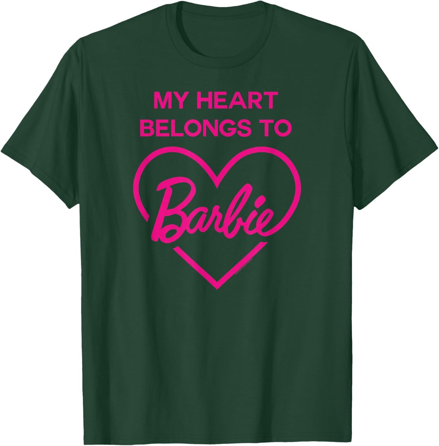 Barbie - My Heart Belong to Barbie T-Shirt - T-Shirt | Forest