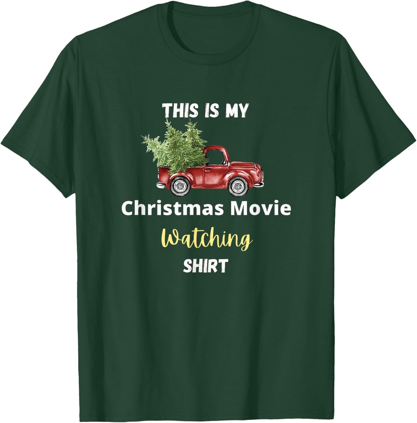 This is My Christmas Movie Watching T-Shirt - T-Shirt | Forest