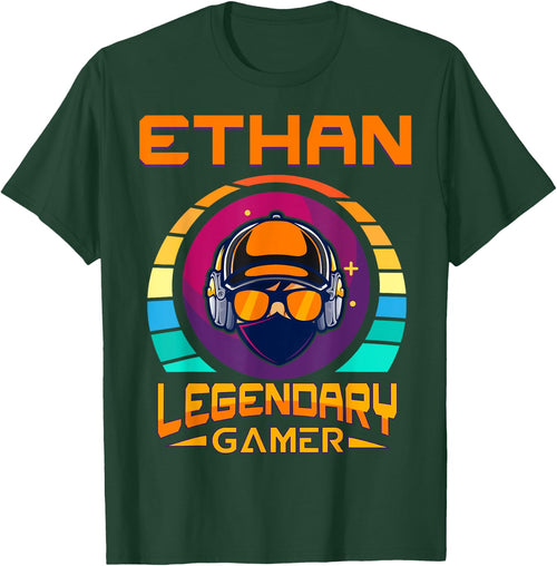 Ethan Legendary Gamer - Personalised Name Gift