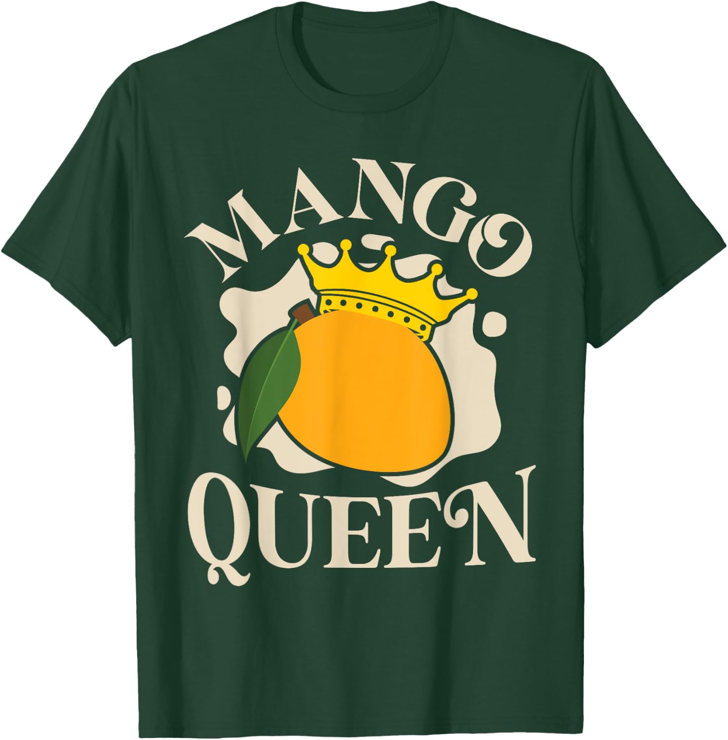 Mangoes Mango Summer Fruit Mango Queen T-Shirt - T-Shirt | Forest