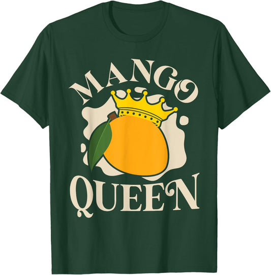 Mangoes Mango Summer Fruit Mango Queen T-Shirt - T-Shirt | Forest