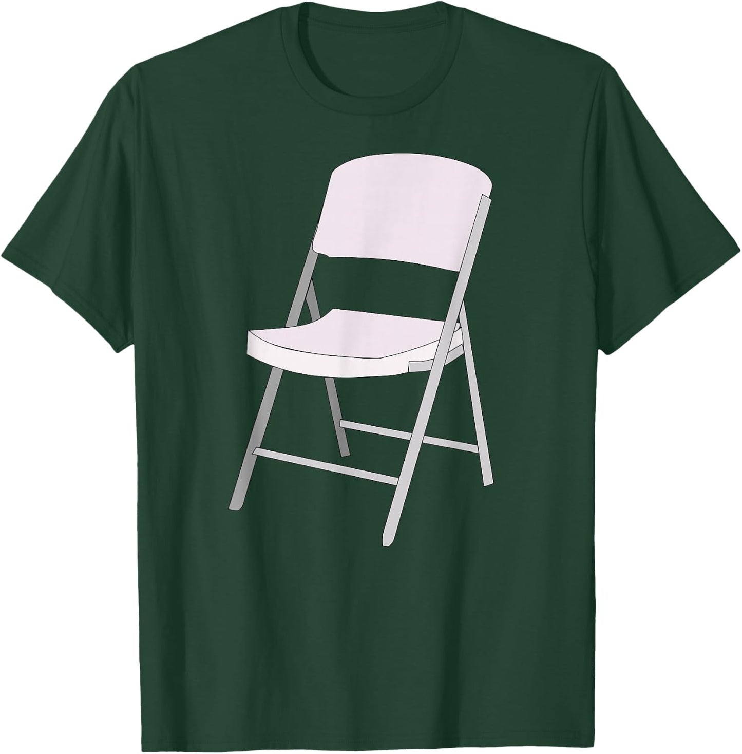 Folding Chair T-Shirt - T-Shirt | Forest
