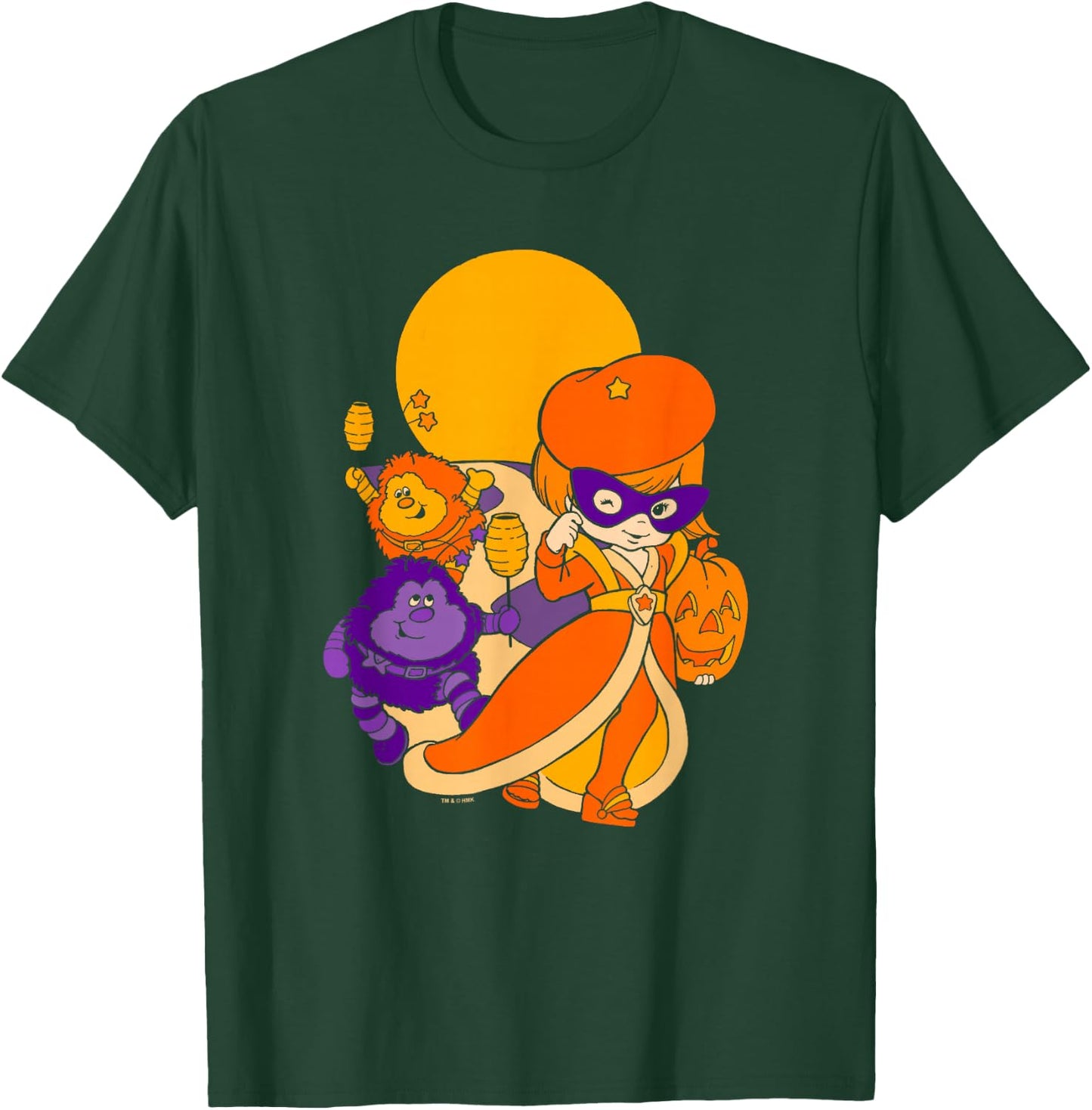 Rainbow Brite Halloween Lala Orange & Sprites T-Shirt - T-Shirt | Forest