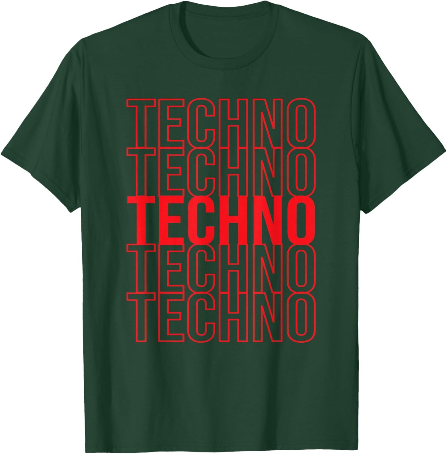 Techno Music - DJ Rave EDM Festival T-Shirt - T-Shirt | Forest